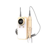 ポータブルネイルドリル プロフェッショナル 35000 RPM、充電式電動ネイルファイルマシンまたはアクリルジェルポリッシング/リムーバー 7