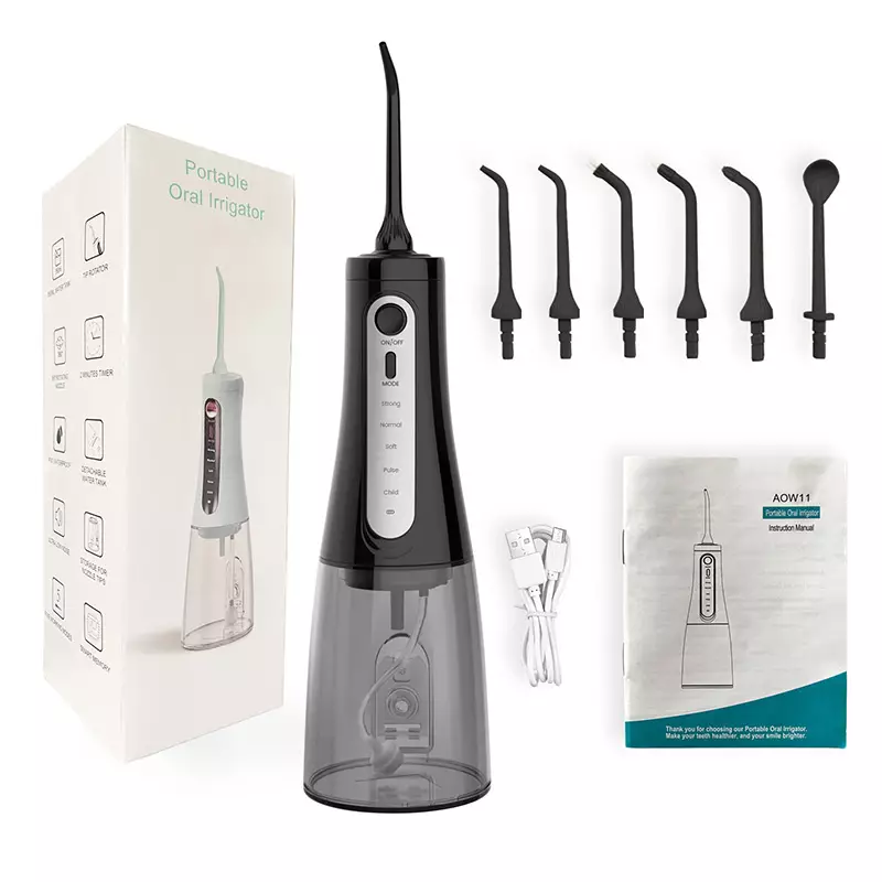 5つの動作モード、350mlの大きな水タンク、ウォーターフロッサー、口腔洗浄器7