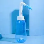 携帯用アレルギー用生理食塩水鼻洗浄ボトル